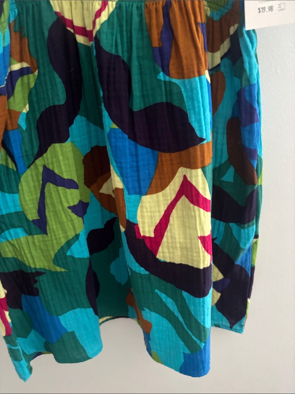 Women’s ' Multicolor Smocked Sundress - - Picture 2 of 3
